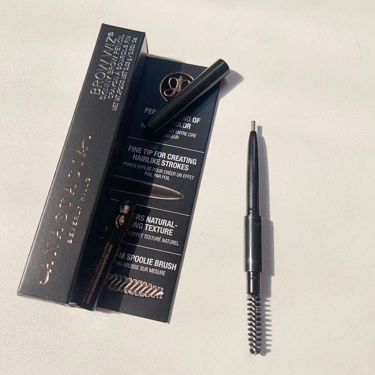 包邮现货Anastasia Beverly Hills ABH Brow极细自动双头眉笔小样