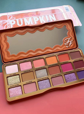 现货包邮too faced 限量南瓜盘pumpkin 16色眼影盘
