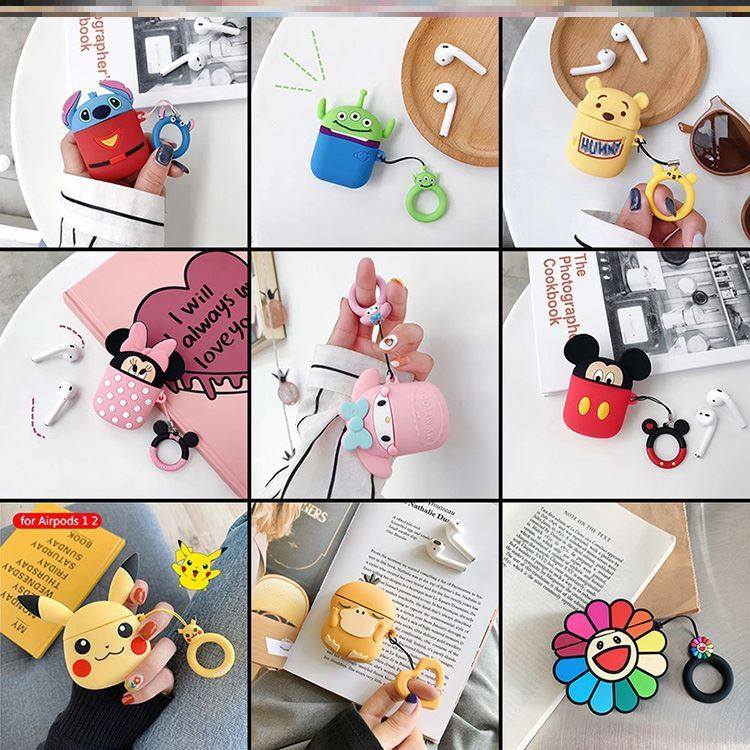 airpods耳机套 简约潮可爱适用于iphone苹果1/2/3代连体ipod pro|msdalam kategori Aksesori Digital 3C, MP3/Aksesori MP4, Aksesori fon kepala - dari Buy2taobao.com untuk memberikan perkhidmatan ejen Taobao profesional membeli