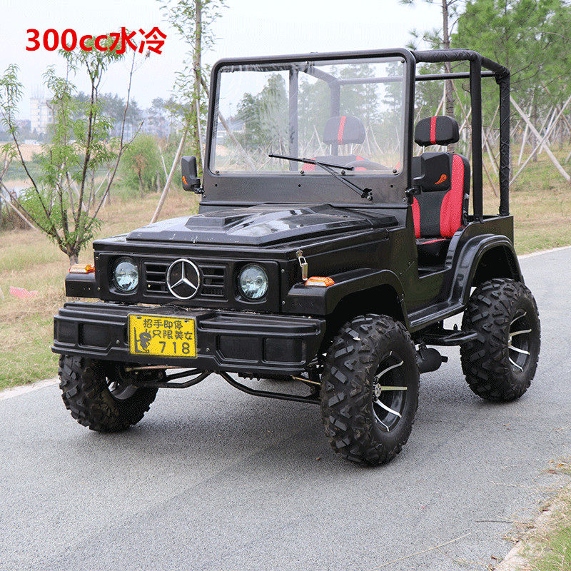 Terrain large Double Karting adult SUVs 300CC Water-cooled Tigers Assault Vehicle Sandy beach Jeepin the Motorcycle/Equipment/Fitting , ATV  category - from Buy2taobao.com to provide professional Taobao agent buy service