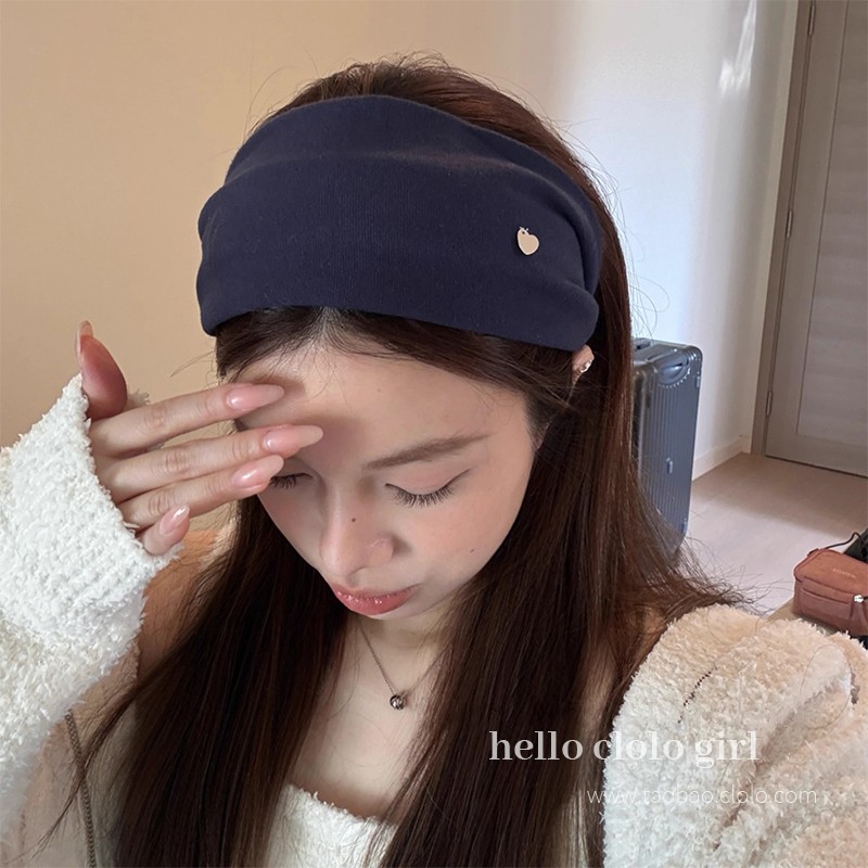 美式复古纯色加宽发箍女高颅顶发带头箍发卡气质高级感头饰发饰