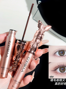 睫毛膏女防水纤长卷翘不晕染持久不脱妆加长加密速干新手初学者