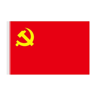 4号党旗国旗摆件会议室办公室党旗大号室内壁挂红旗户外纳米防水防晒四号手持标准旗帜手摇落地3号2号1号