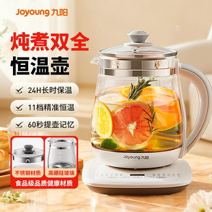 九阳二合一花茶养生壶炖煮一体2025新款电热烧茶小型办公室煮茶器