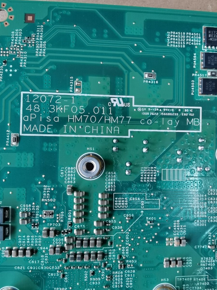 原装 宏基 acer aspire zc-605 独显一体机主板12072-1 hm70/hm77