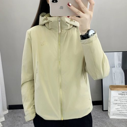 秋冬季保暖棉服女连帽棉衣外套