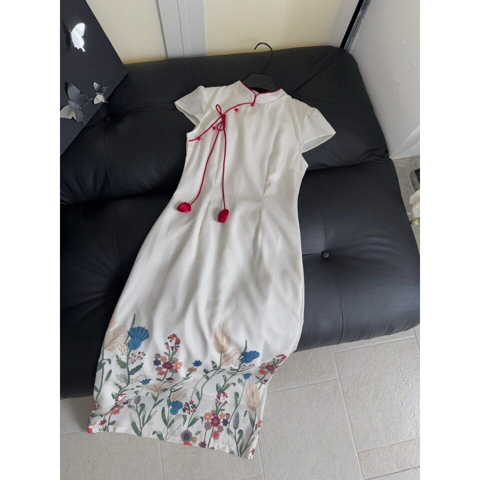 新中式改良旗袍2026新款小个子修身显瘦气质高级感夏季复古风少女