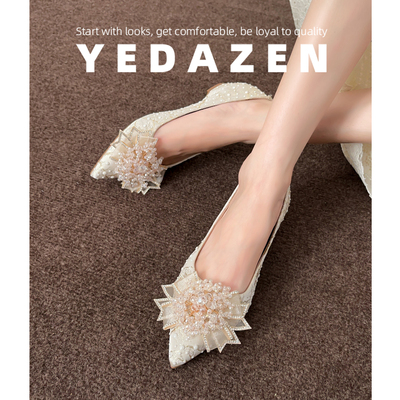 新娘鞋绝美婚鞋好穿不累脚高跟鞋