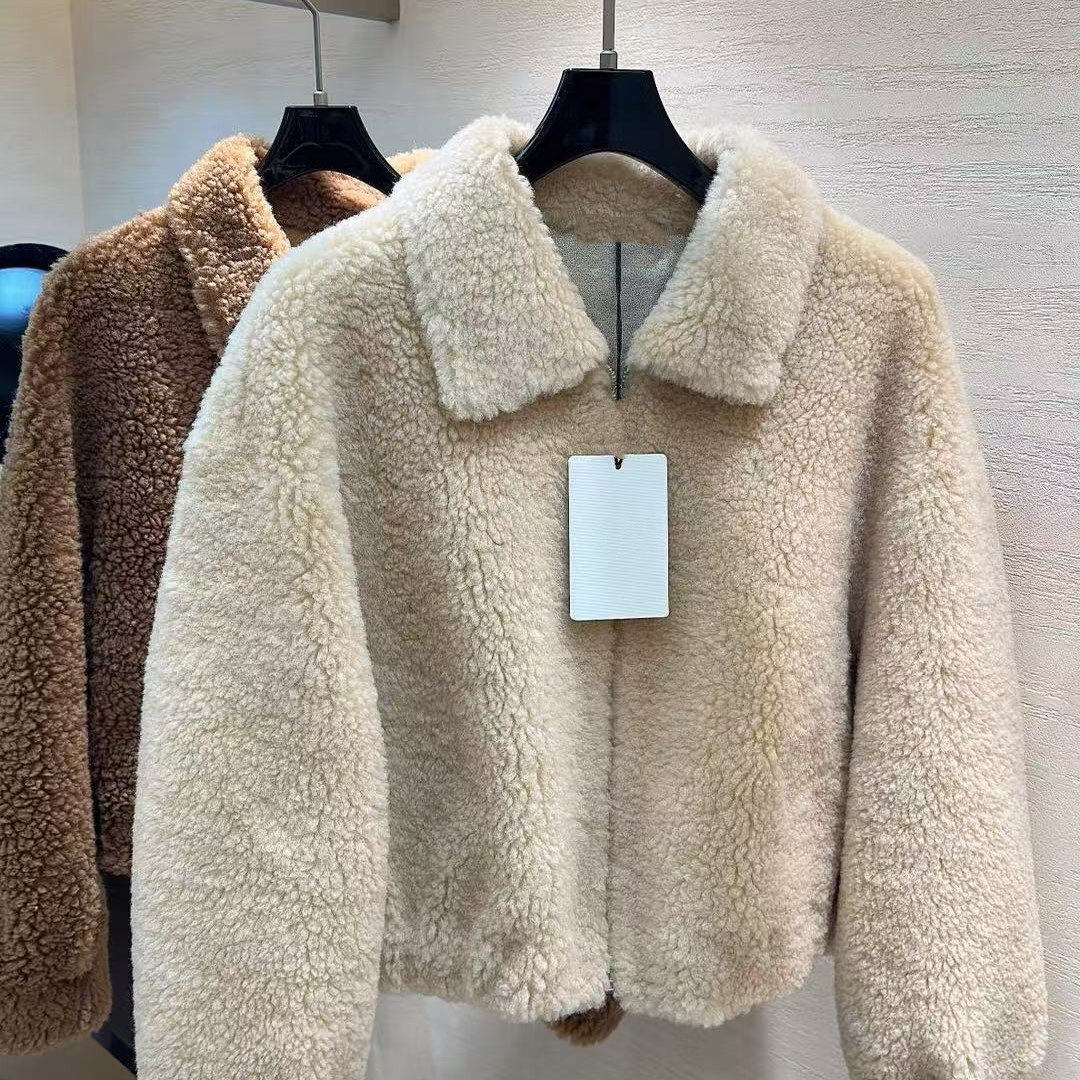 好漂亮立体花朵装饰圆领针织衫女白色宽松慵懒风毛衣新款2025年冬,女装/女士精品,毛针织衫,淘宝优惠券,粉丝福利购,淘宝优惠卷