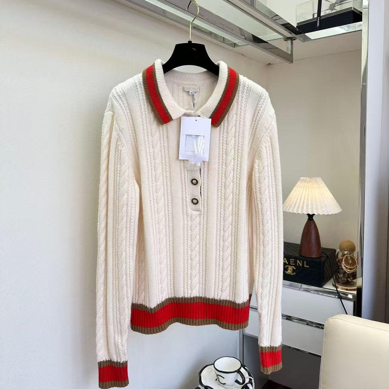 好漂亮宽松圆领字母印花长袖针织衫男女同款通勤上衣灰色套头衫潮,女装/女士精品,毛针织衫,淘宝优惠券,粉丝福利购,淘宝优惠卷