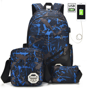 men women fashion school bags travel laptop bag boy backpack