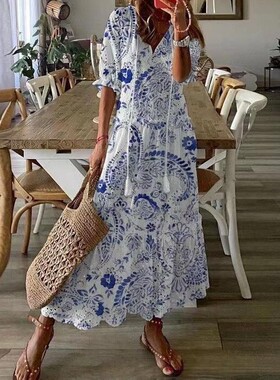summer dresses long dress women woman maxi beach plus size