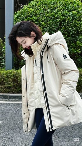 25冬季mackage女士防风防水派克羽绒服jeni外套中长款赵露思同款