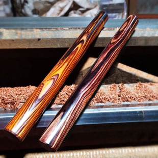 微凹黄檀Cocobolo把玩棍文玩红木棍花梨圆棒家居木摆件送父母礼