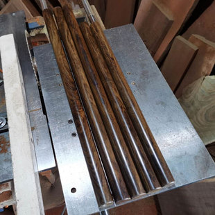 黑紫檀(风车木)文玩木棍把玩棍圆棍木棍硬木料杆圆木棒圆形