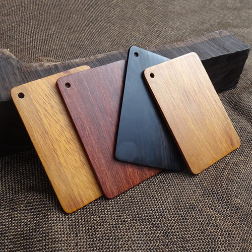 檀木名片料创意木制木薄片