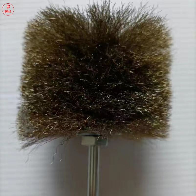 葫芦打皮刷钢丝刷磨料丝打磨花头木工电动工具根雕崖栢木雕抛光刷