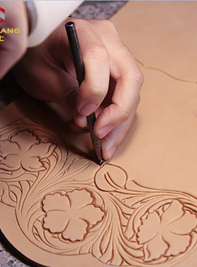 订制专拍 自有工厂批量订制 头层植鞣牛皮手工雕刻皮具