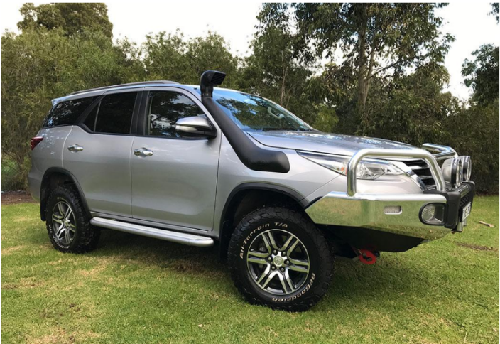 丰田Fortuner 涉水喉 奔跑者 涉水器 穿越者越野改装件高位进气管