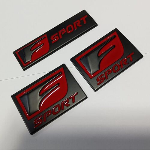 适用于F-SPORT金属车贴 适用于雷克萨斯 凌志车标 改装