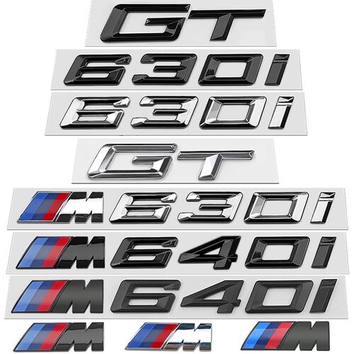 宝马GTM630I640I650I车标