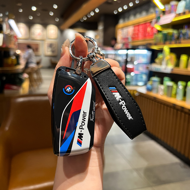 适用于宝马x3钥匙套高级感18-2025新款ix3刀锋叉三车钥匙全包壳扣