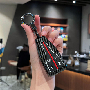 一汽红旗HS5钥匙套老款2019/20/21/22款HS7汽车包扣保护壳男女士