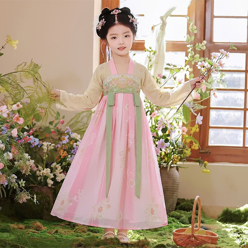 汉服女童2026新款夏季超仙公主裙