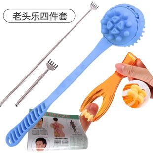 按摩捶敲背槌健康敲打锤拍痧棒经络拍 八爪头部按摩器 手指按摩器