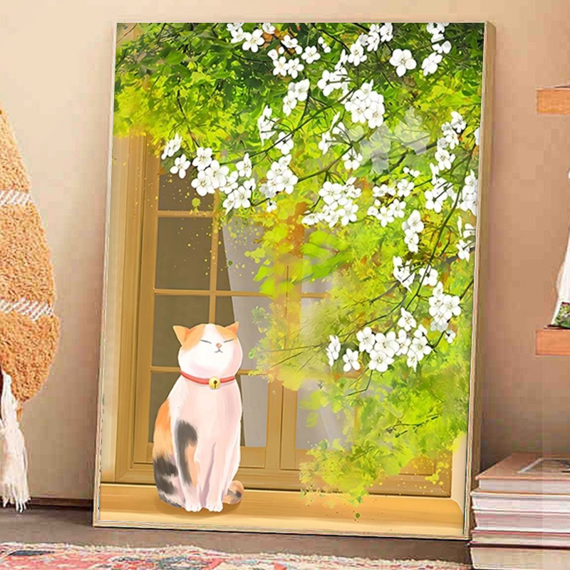 闪石优品猫咪钻石画质量好价格低