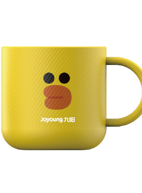 Joyoung九阳黄色莎莉鸡line马克杯B35-M1C