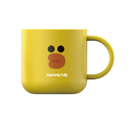 Joyoung九阳黄色莎莉鸡line马克杯B35-M1C
