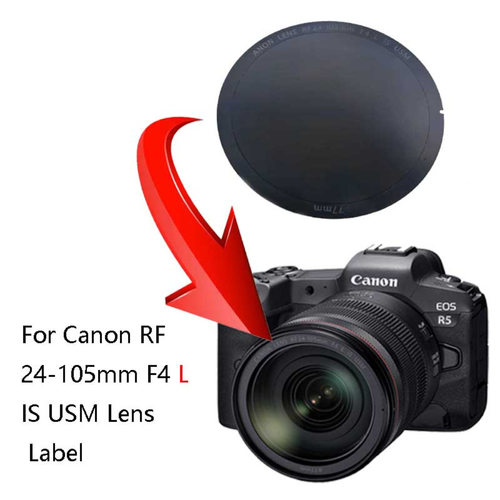 适用于佳能RF 70-200mm F4 L IS USM镜头覆盖片压圈 前筒装饰胶片