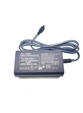 适用于索尼摄像机电源适配器AC-L200 L20 L25B相机充电器适配器