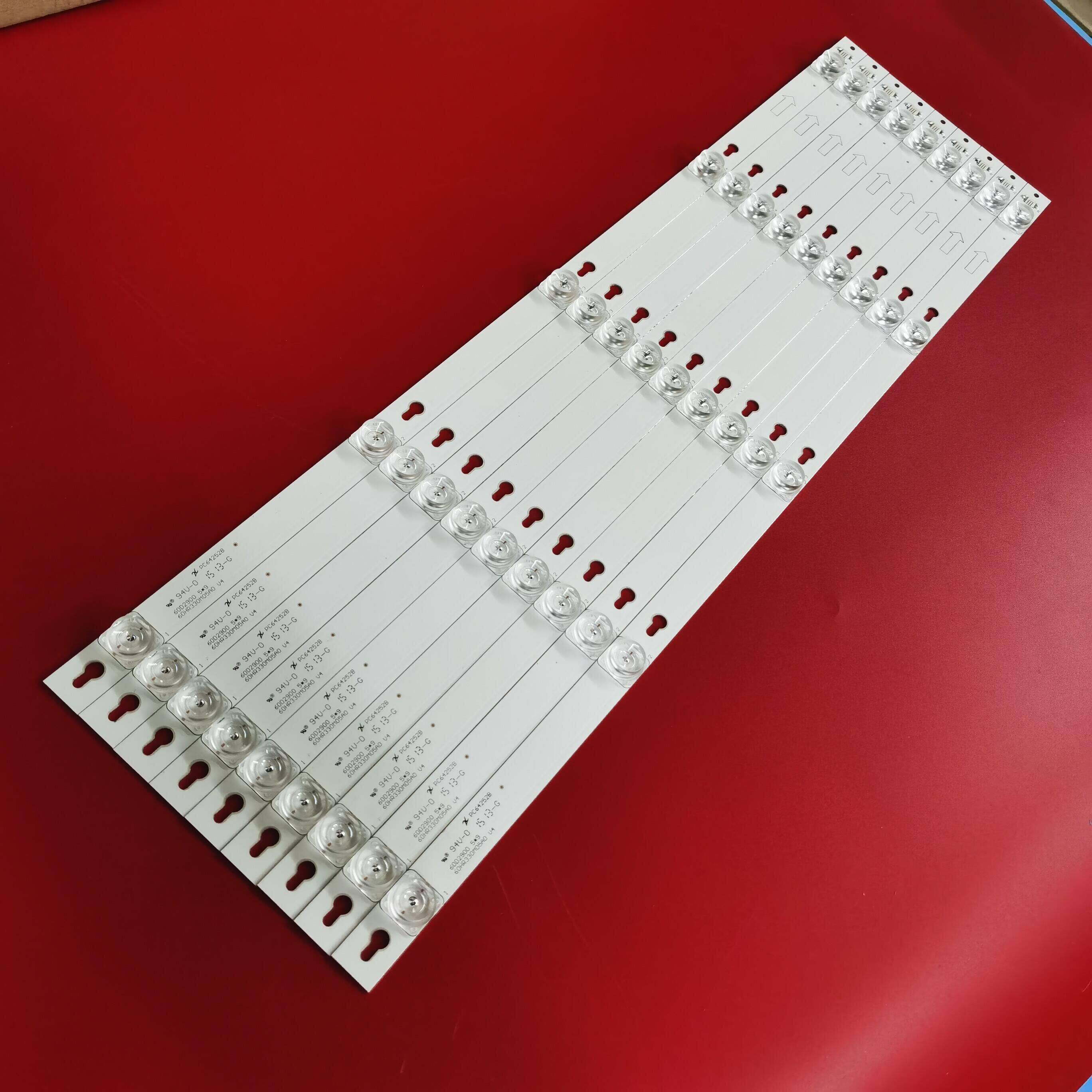 适用TCL L60P2US 60A730U灯条60HR330M05A0 V4 4C-LB6005-HR01J