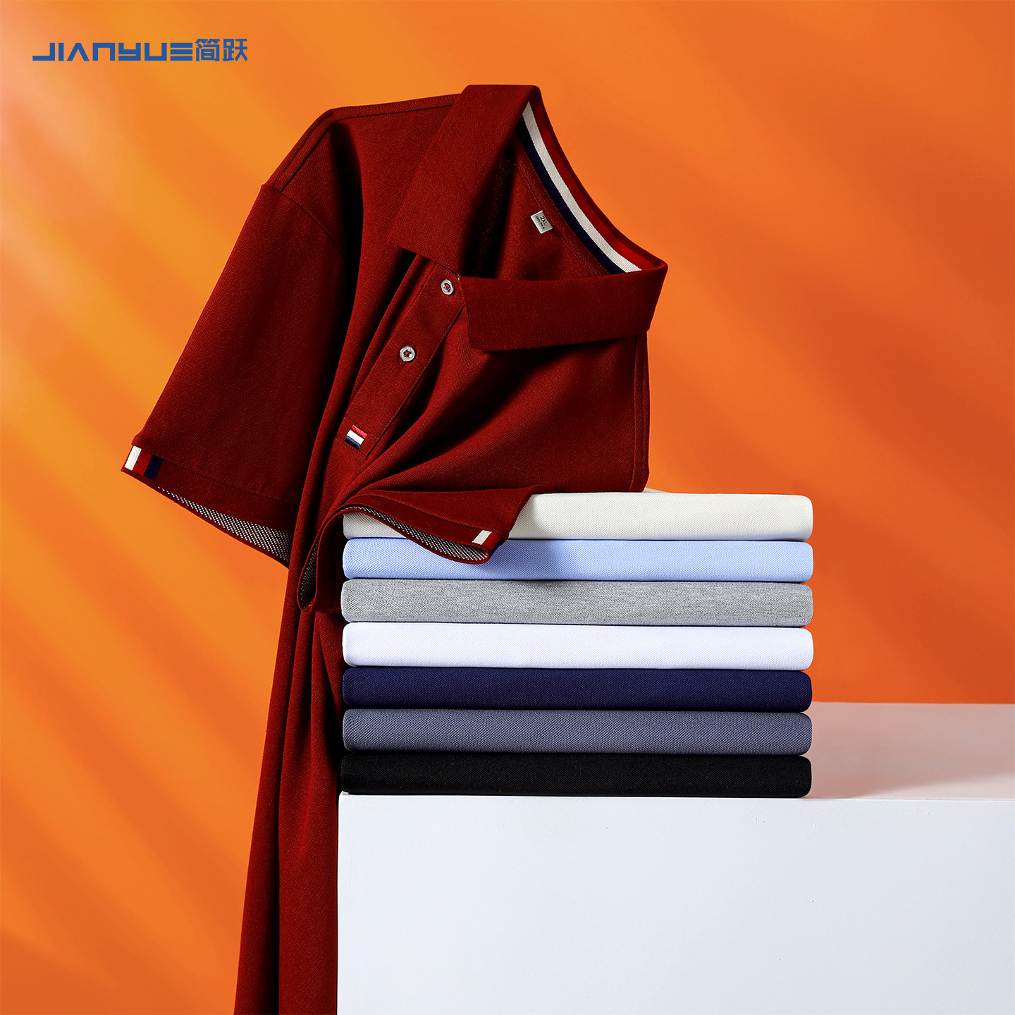 定制高端polo衫t恤印logo工作服班服短袖公司团队广告文化衫工装