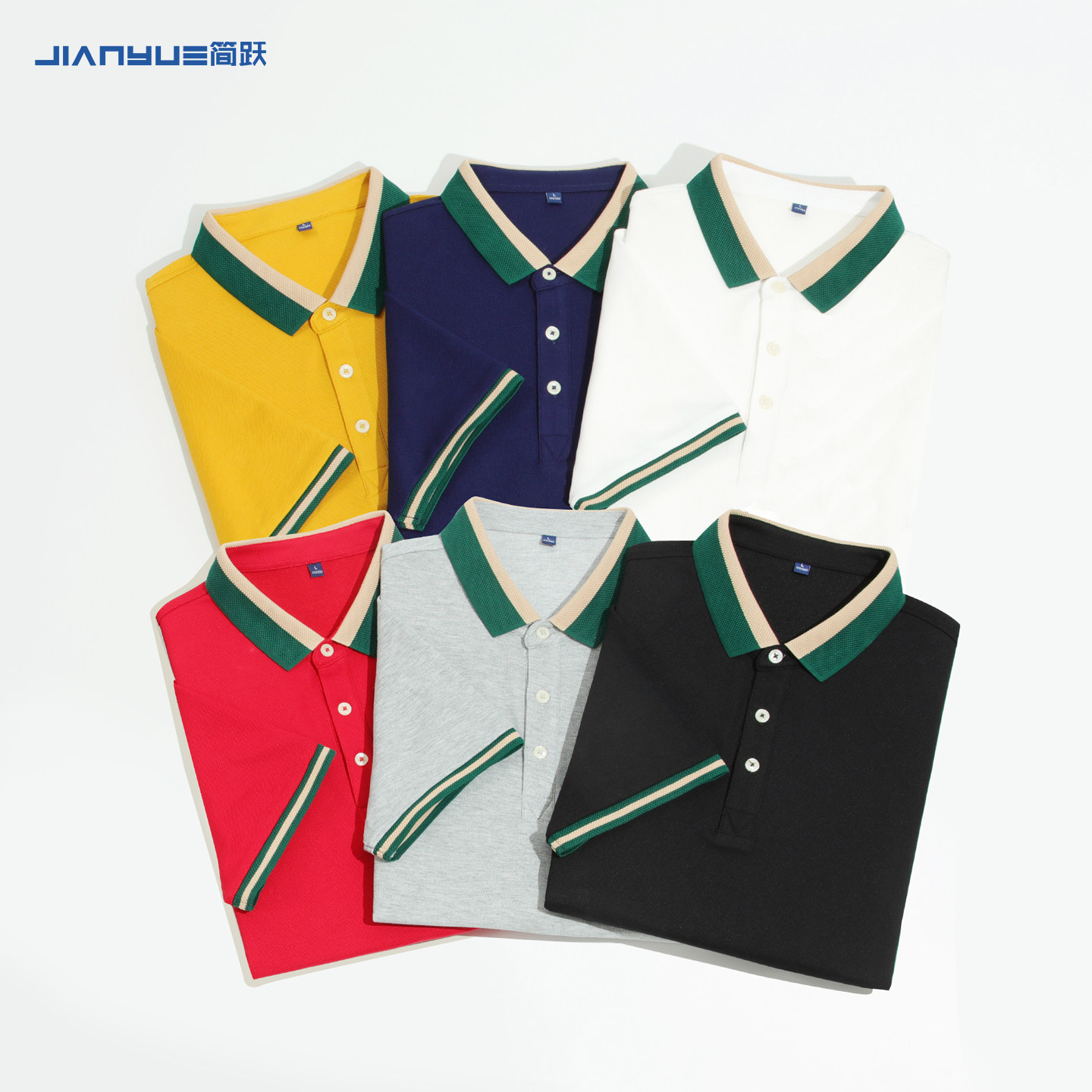 定制工作服polo衫t恤印logo班服短袖文化衫公司团队服装运动会字