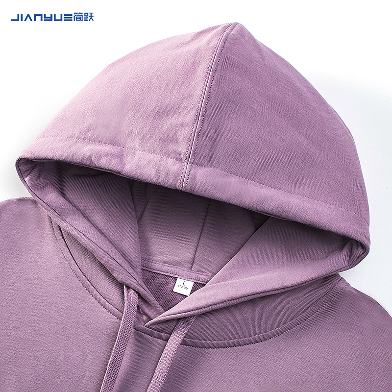 纯棉连帽卫衣来图定制印字logo