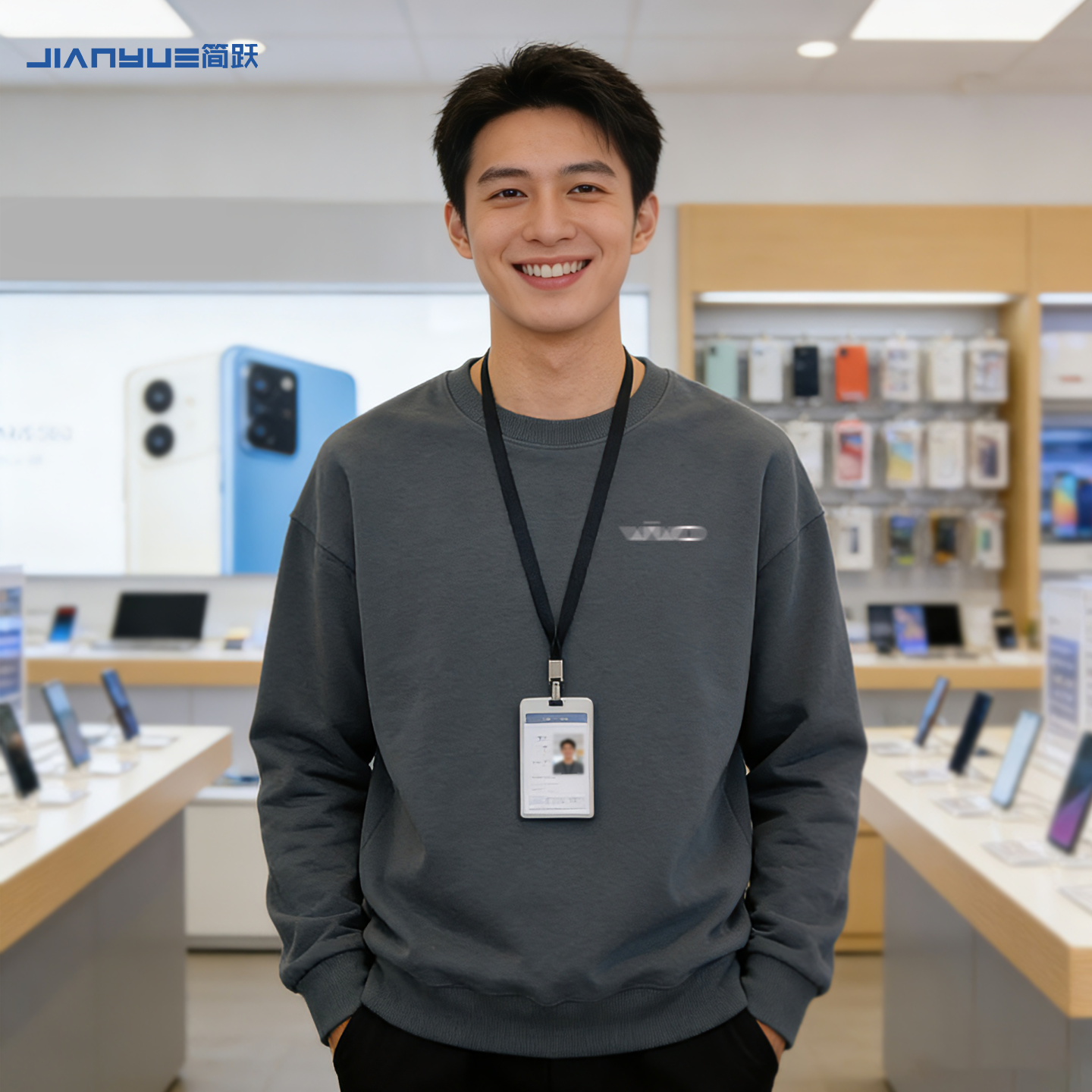 vivo工作服空白衣服需定制logo