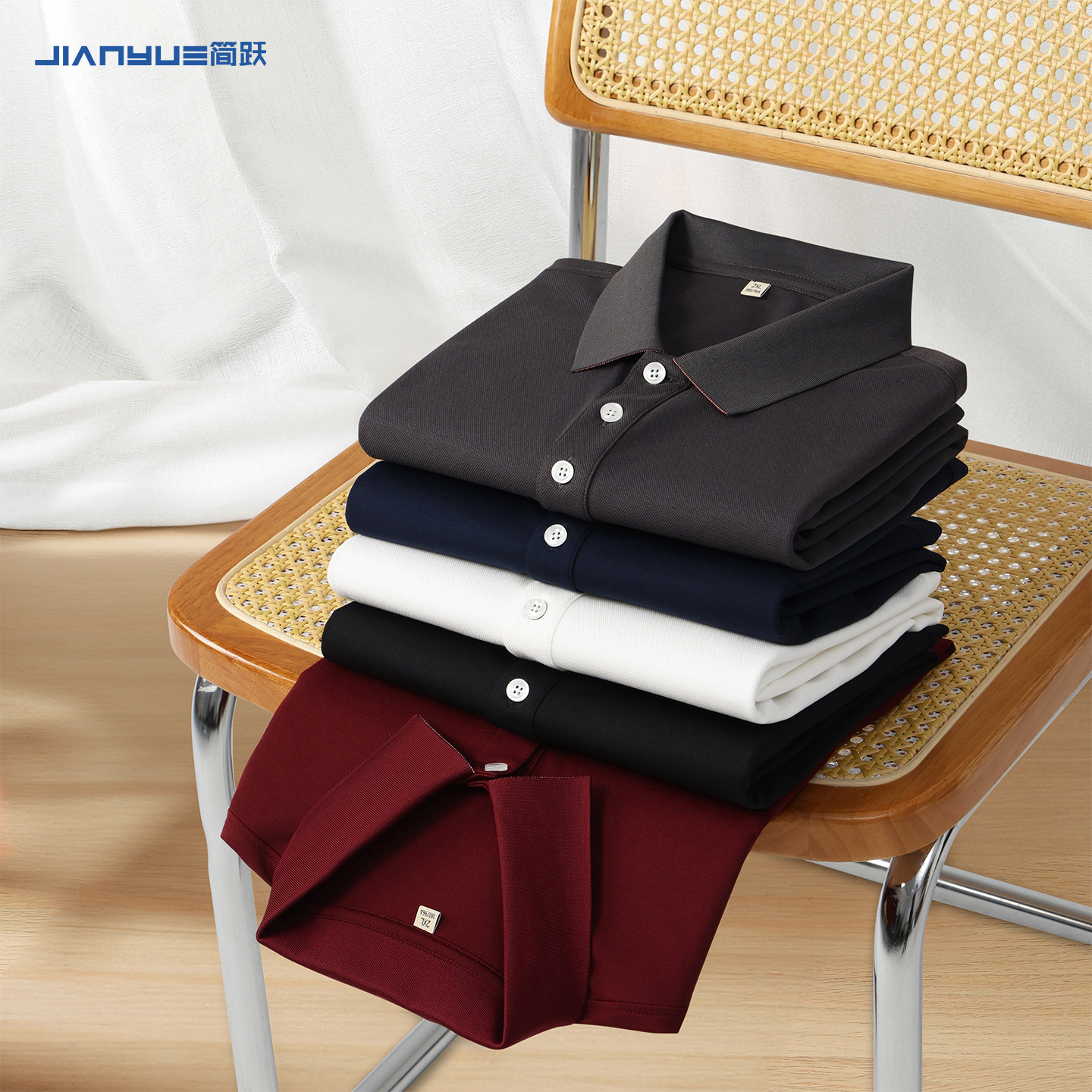 高品质工作服polo衫定制印logo字