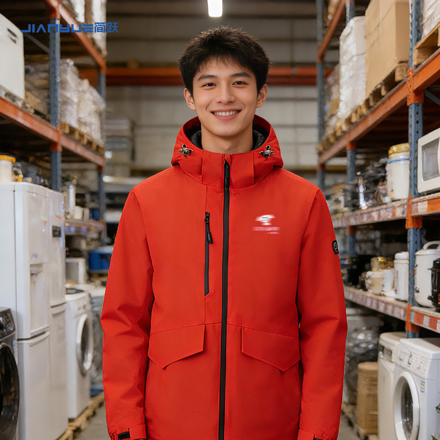 京东家电工服空白衣服需定制logo