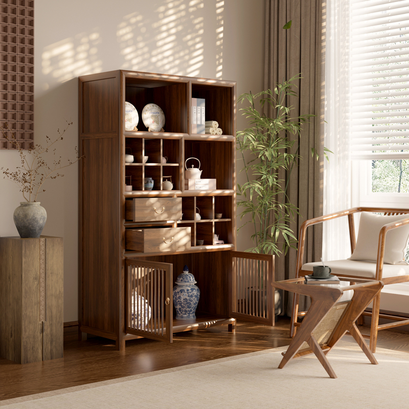 轻奢定做酒柜边柜储物柜