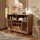 新中式 餐边柜入户玄关柜茶壶茶具展示柜禅意茶室办公室茶柜茶边柜