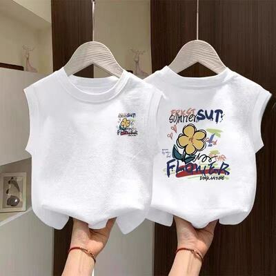 儿童休闲百搭无袖上衣