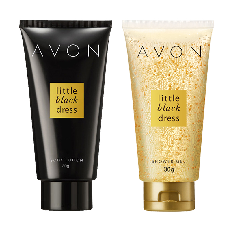 【顺手买一件】Avon/雅芳小黑裙香体乳30g沐浴露小样体验装旅行装