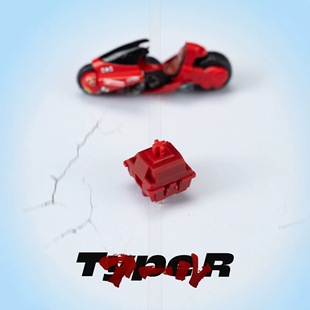 Silliworks Type R Switch红色提前段落轴客制化热拔插机械键盘轴