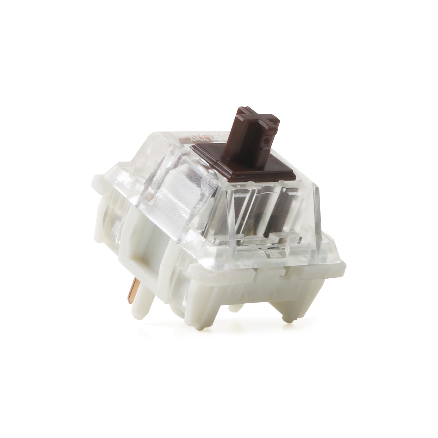 键帽馆 Bsun旭华 五脚贴片茶轴 提前段落轴触底65g 机械键盘开关