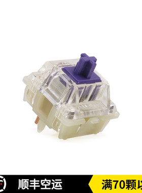 CHERRY樱桃 rgb紫轴 MX2A段落轴55g客制化热插拔机械键盘轴体开关