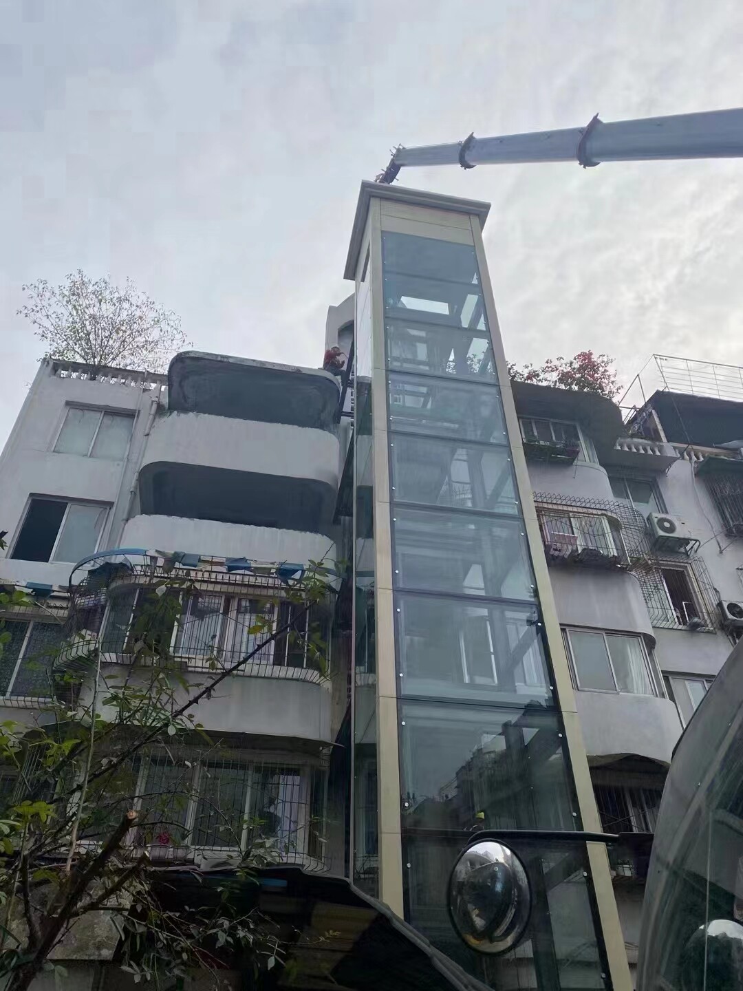 中墅老旧小区电梯免费出方案图片