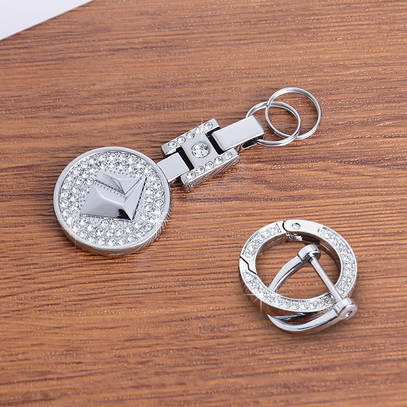 4S品质新宝骏镶钻钥匙扣